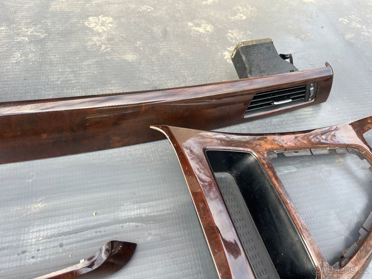 Dřevo dekor lišty bmw e90/e91 facelift na cic - 4