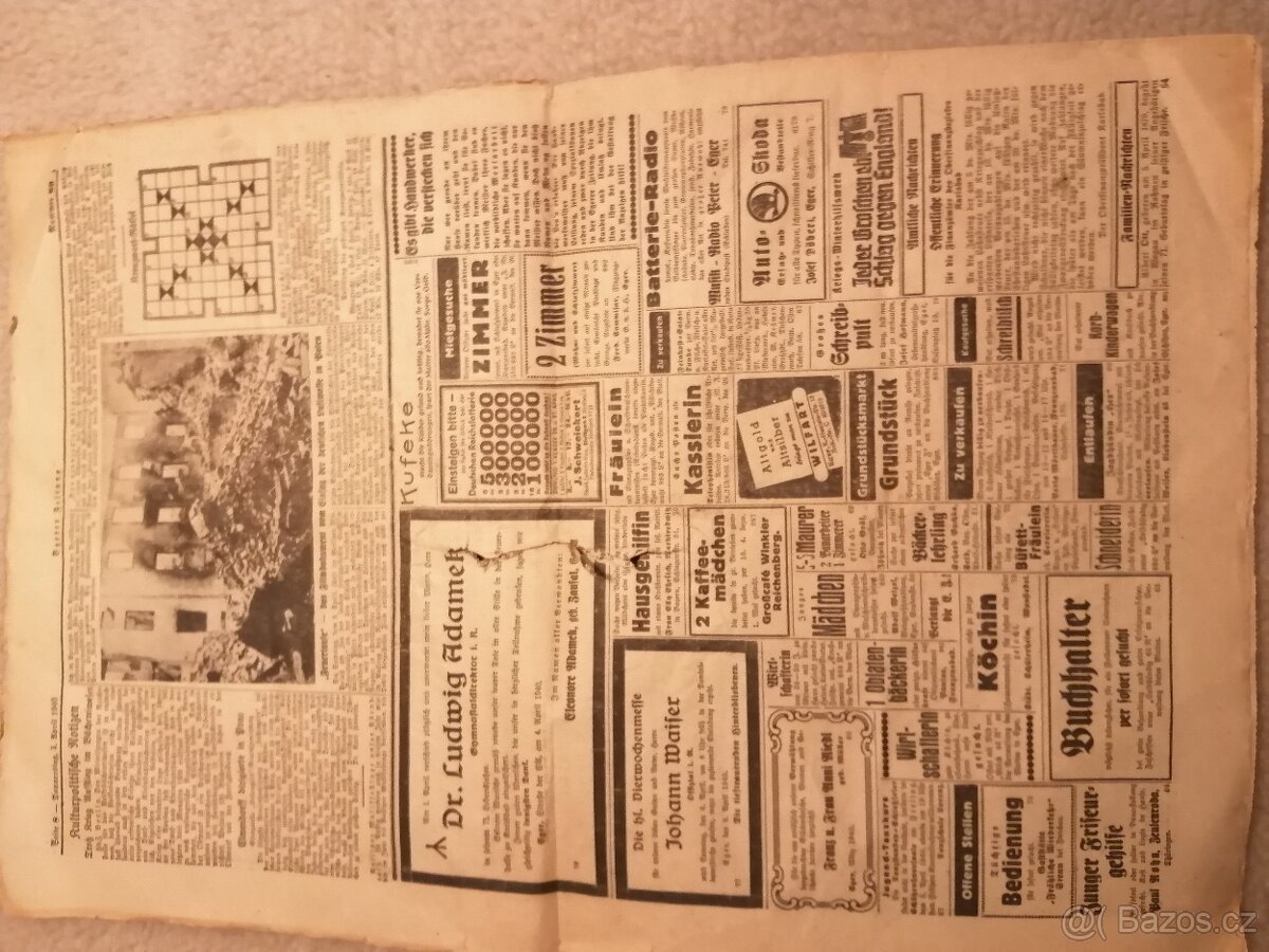 CHEBSKÉ NOVINY 1940 - 4