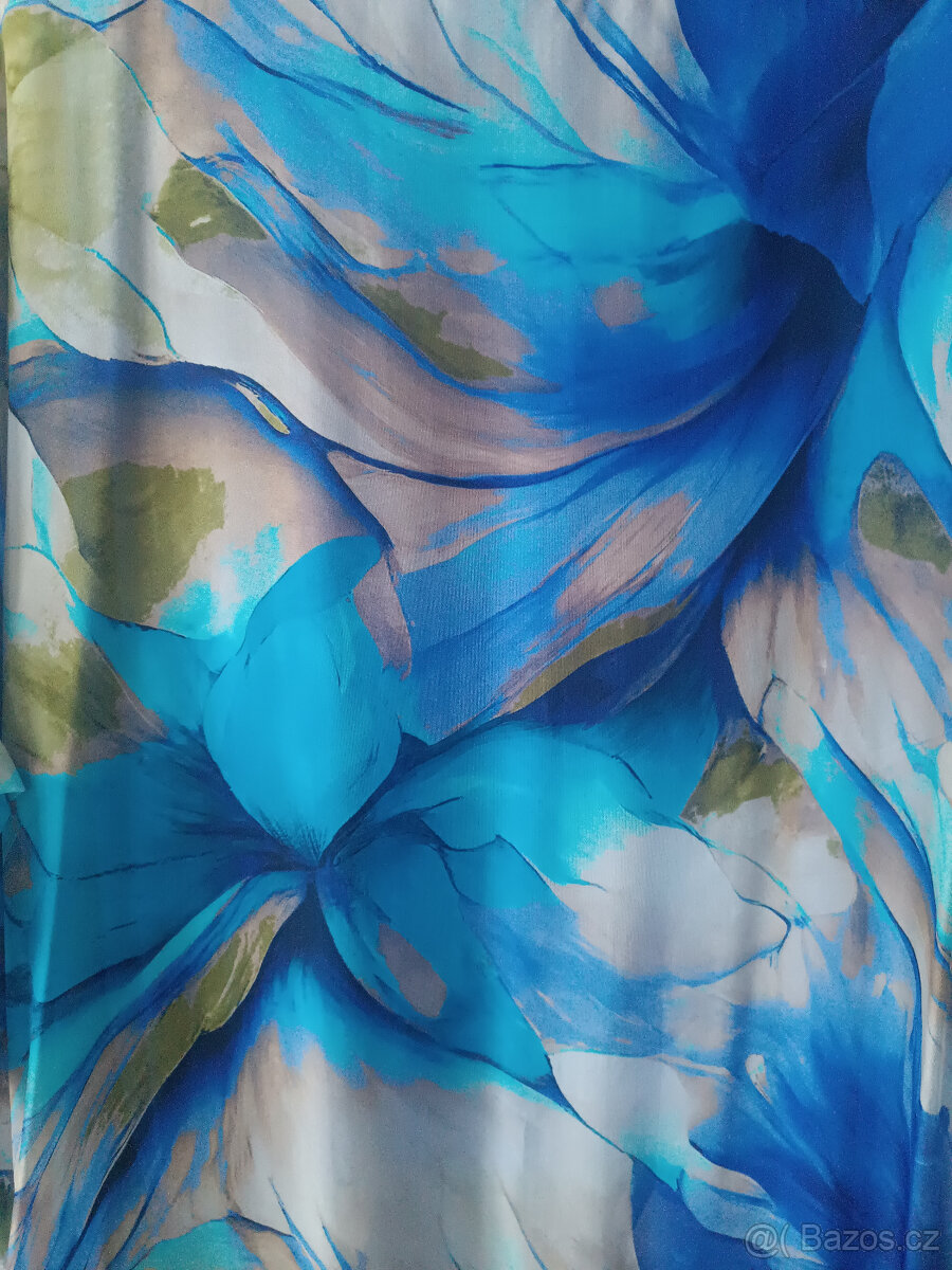 Hedvábná halenka UNI - 4