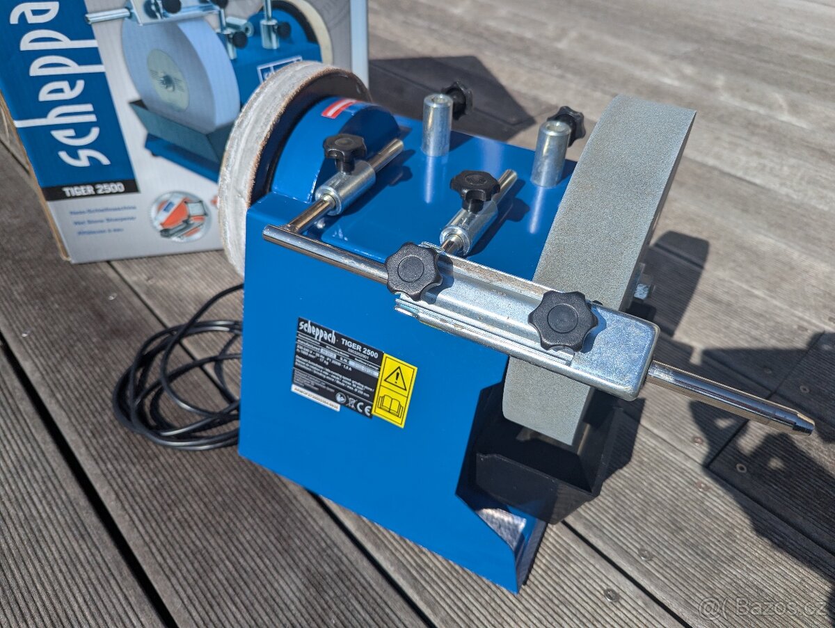 Dvoukotoučová bruska Scheppach Tiger 7000E – TOP stav - 4