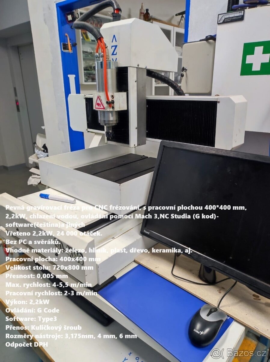 FRÉZA CNC litina-400x400 MM - 4