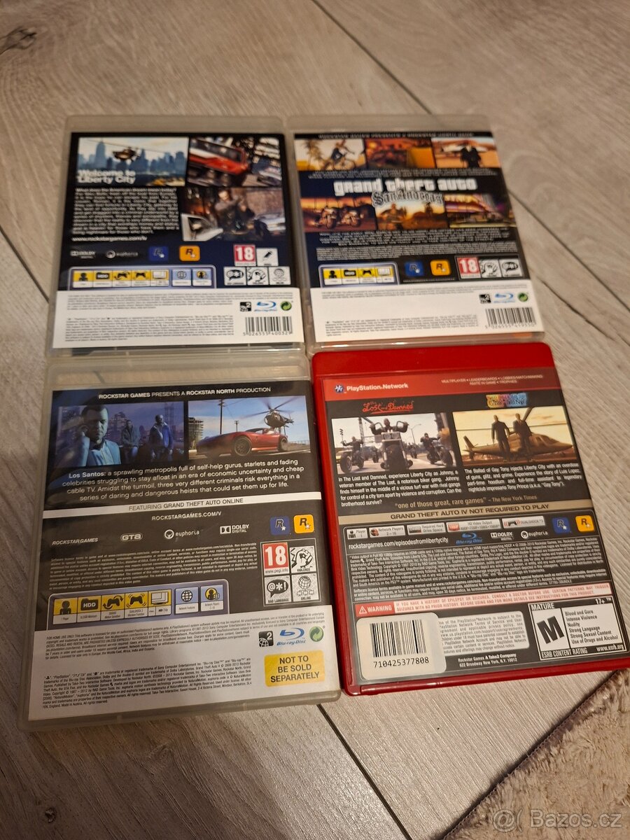 Playstation 3 Hry GTA kolekce - 4