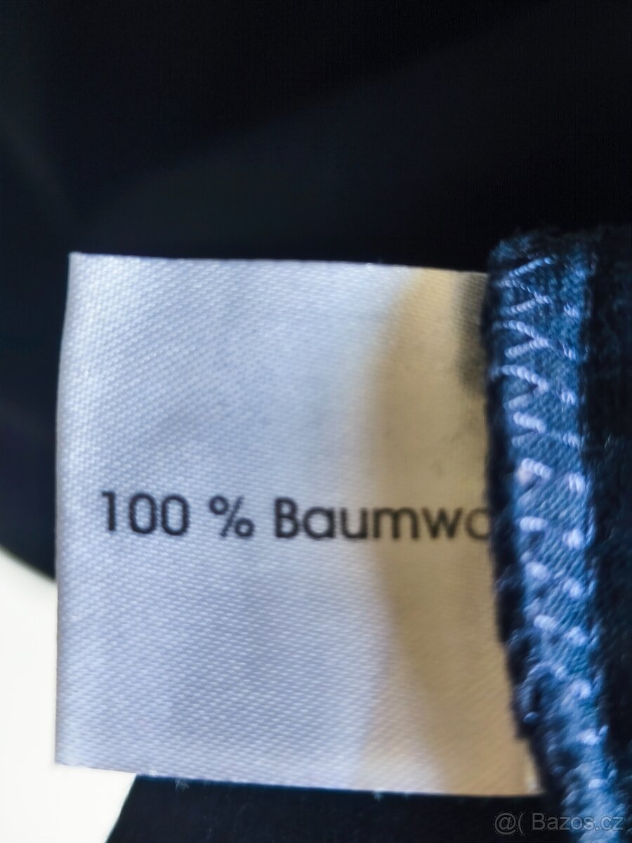 Tmavě modré bavlněné tričko Blue Motion (M) - 4