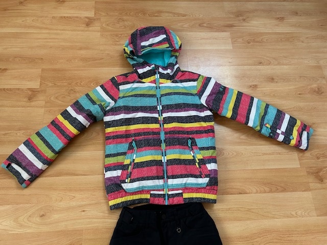 ROXY lyžařský/snowboard komplet bundy,kalhot-10-12 let - 4