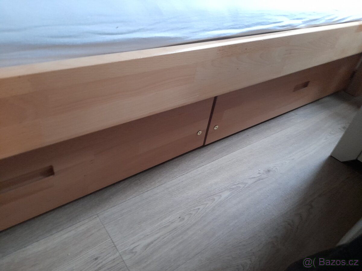 Dvoupatrová postel z masivu Domestav - 4