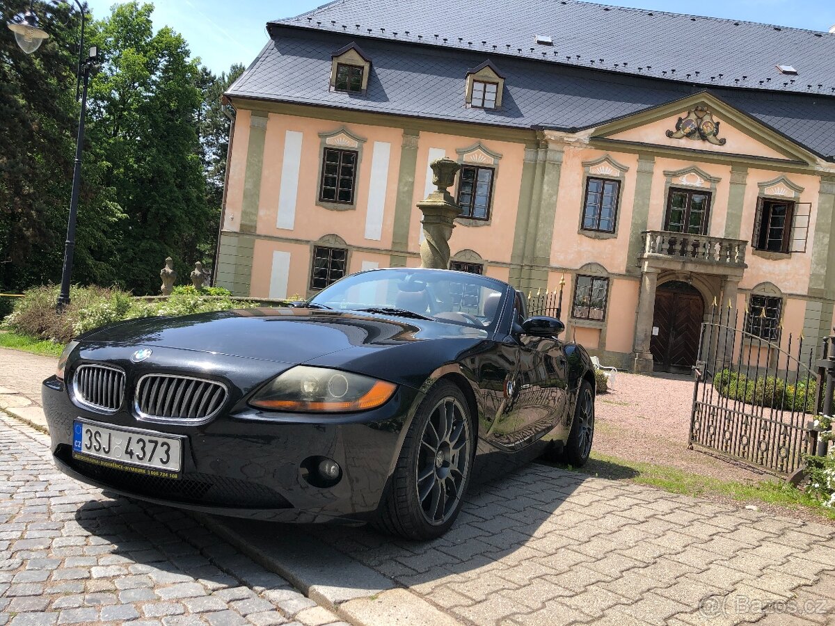 BMW Z4 e85 cabrio 2004 zajímavý interiér 2,5 141kw 6ti válec - 4