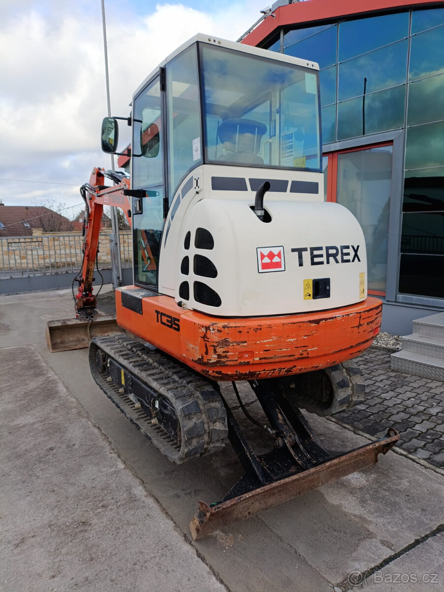 minibagr Terex TC 35 Hyd. svahovka + podkop - 4