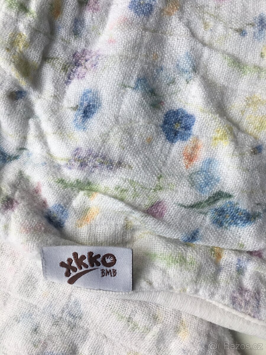 Bryndáky slintáčky květované bambusové xkko - 4