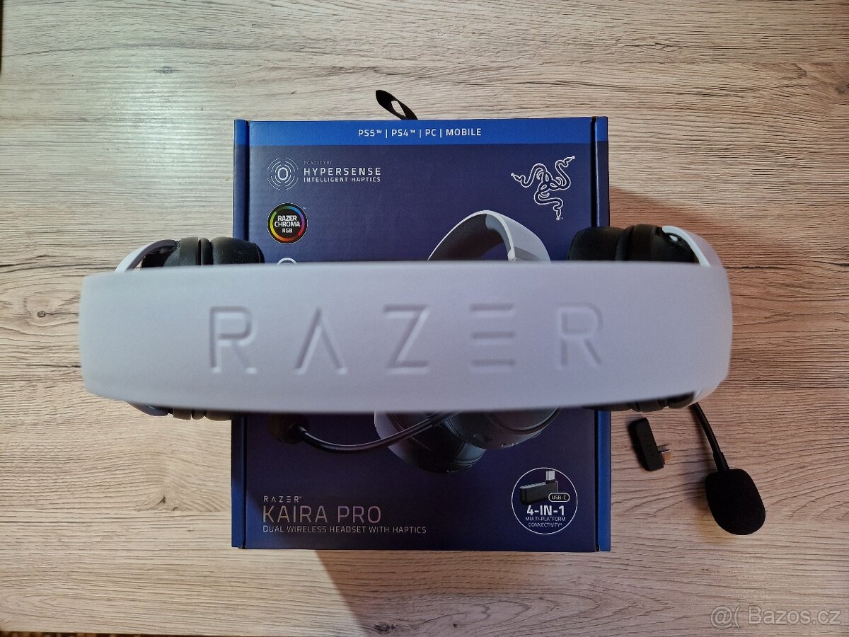 Herní sluchátka Razer Kaira Pro pro Playstation 5 - 4