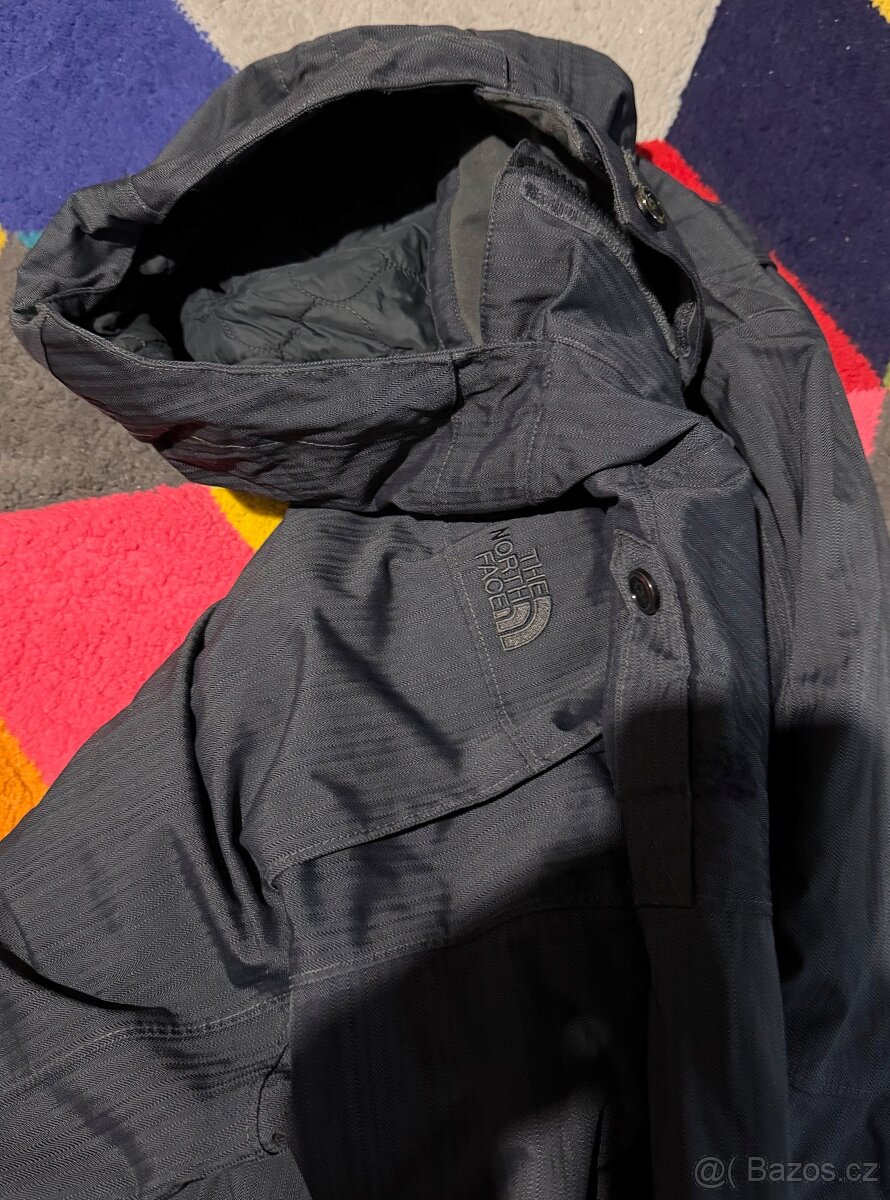 THE NORTH FACE-HYVENT -PÁNSKÁ BUNDA GREY M - 4