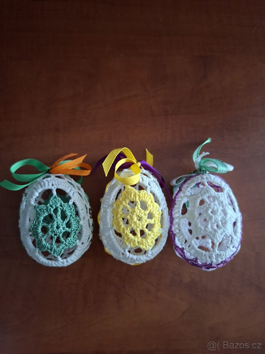 Velikonoční háčkovaná vajíčka - 4