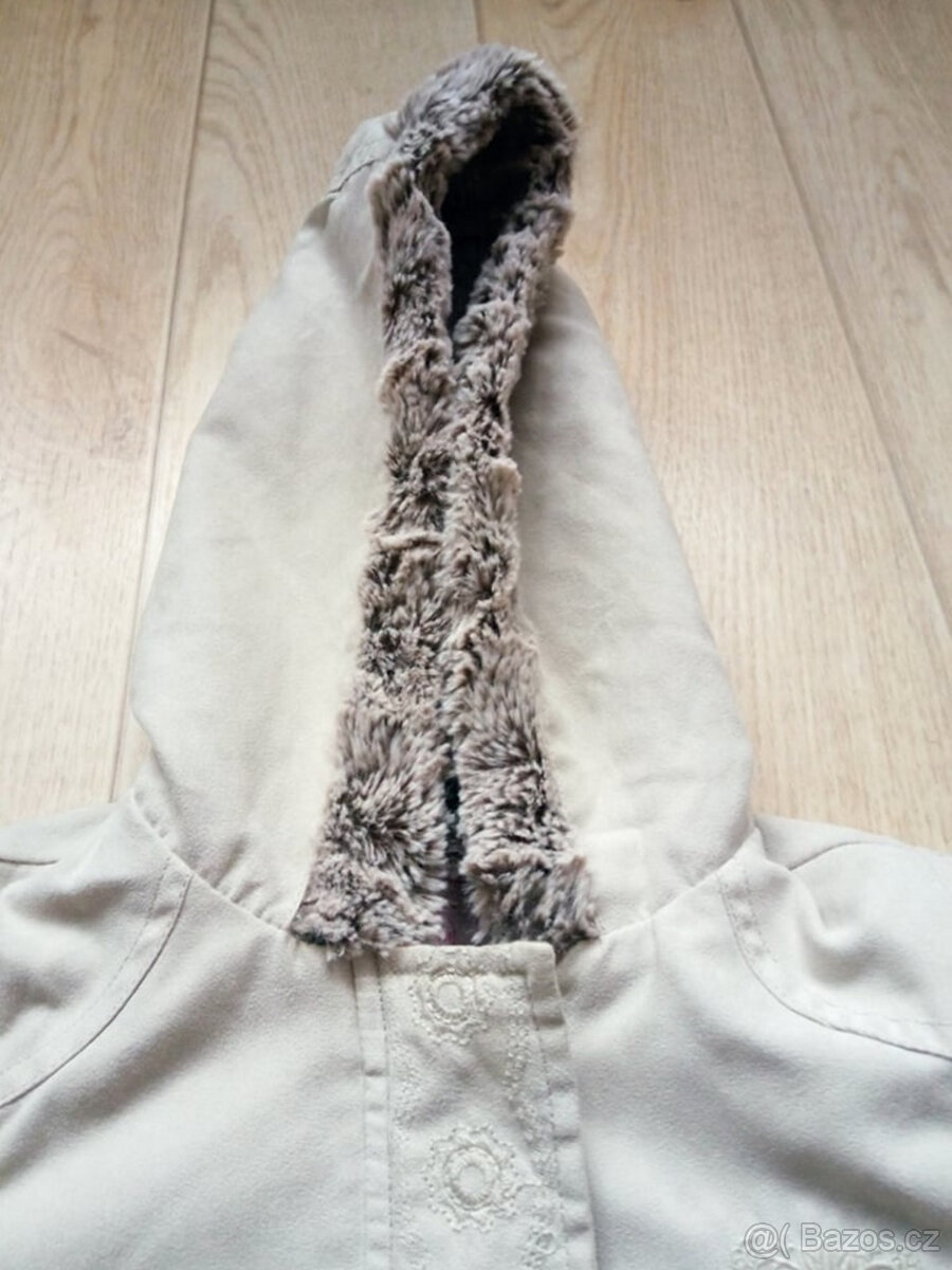 Vel.122 krásný kožíšek/kabátek - 4