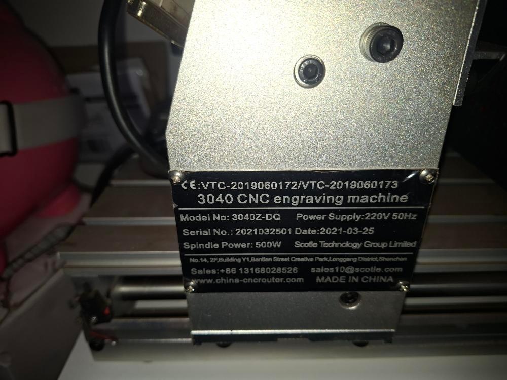 CNC Frézka 3040 Z-DQ 3D - 4