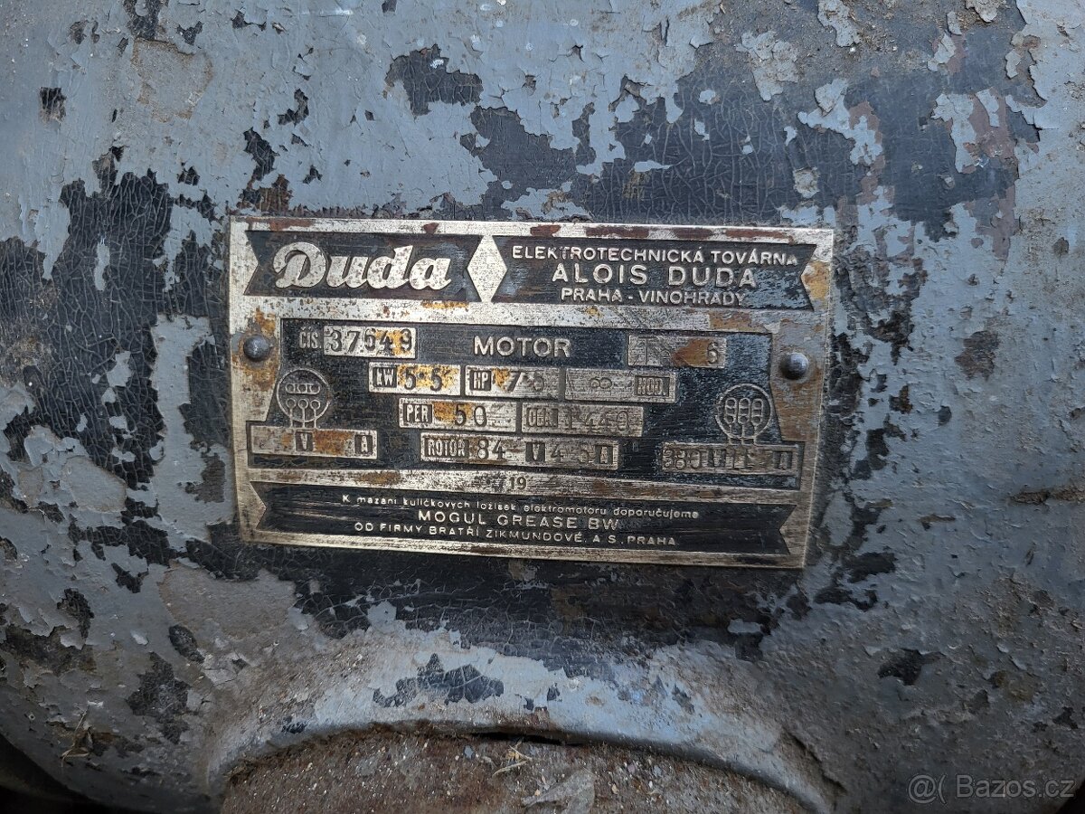 Stabilní elektro-motor Duda - 4