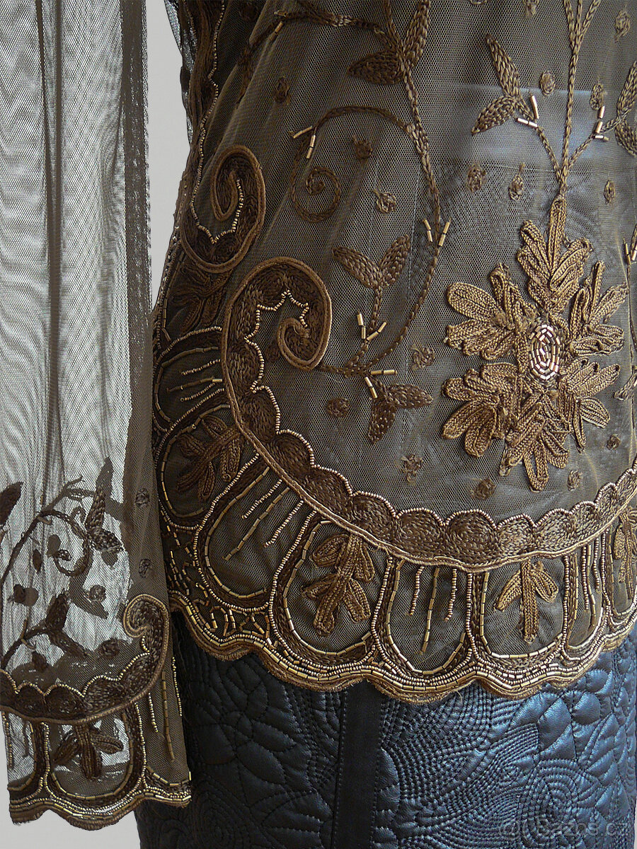 Luxusní vyšívaný top 3v1 S / 36 / 8·Nový ·Twin Set - 4