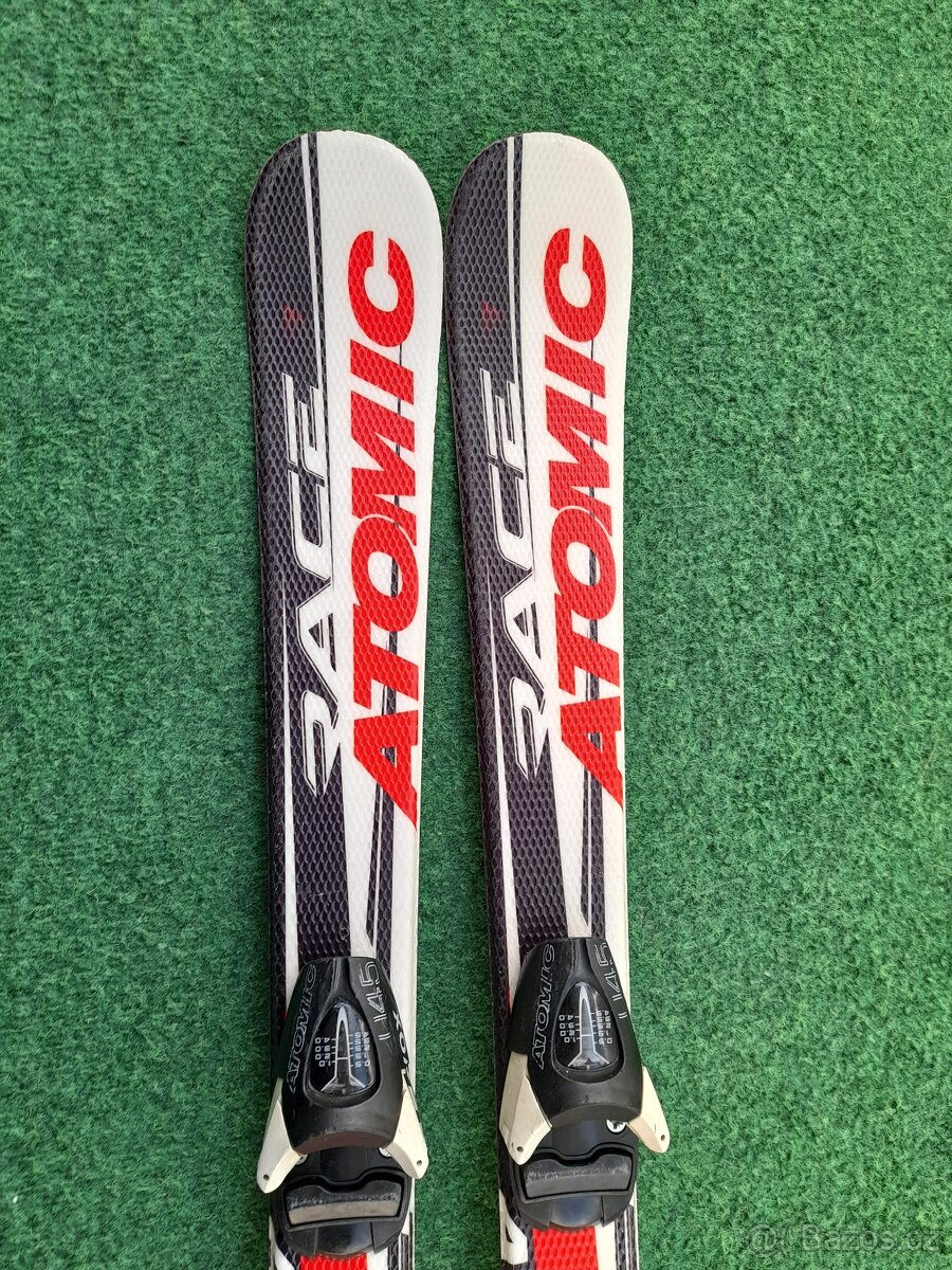 Lyžařský set - lyže Atomic Race 100 cm + přesķáče Nordica - 4