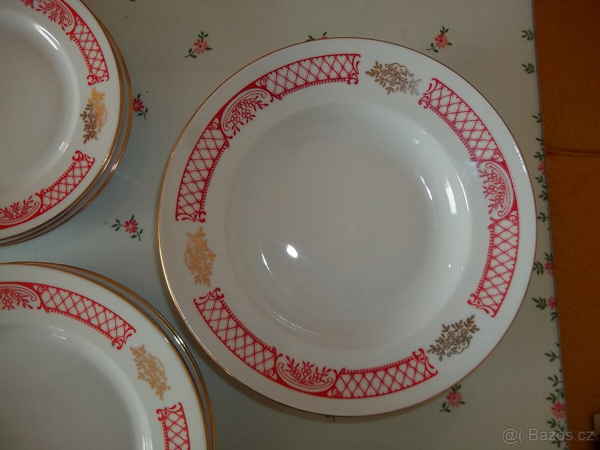Talíře polevkové, mělké a dezertní - 4