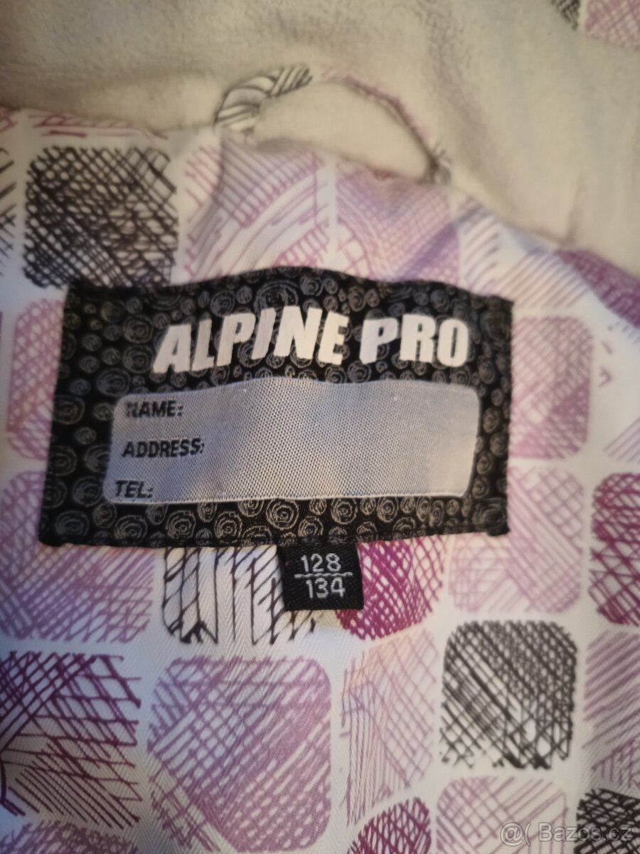 Komplet Alpine Pro dívčí 128 - 134 - 4