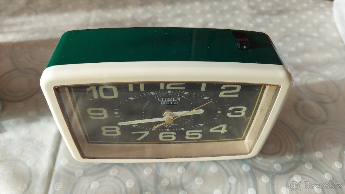budík Citizen Crystron Japan, 1975-80, - 4