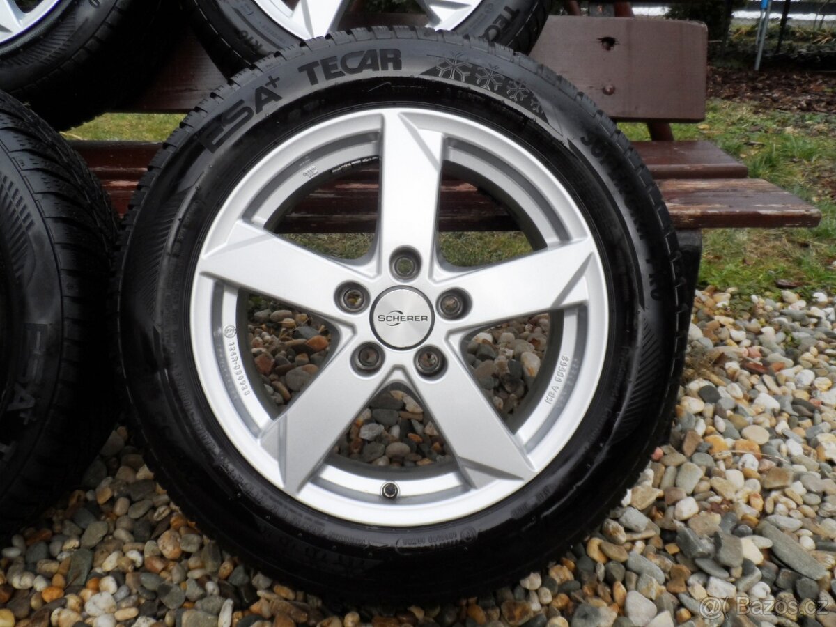 Alu Kola Rial Germany+Zimní Pneu, 205/55/16 5X112 ET 46 - 4