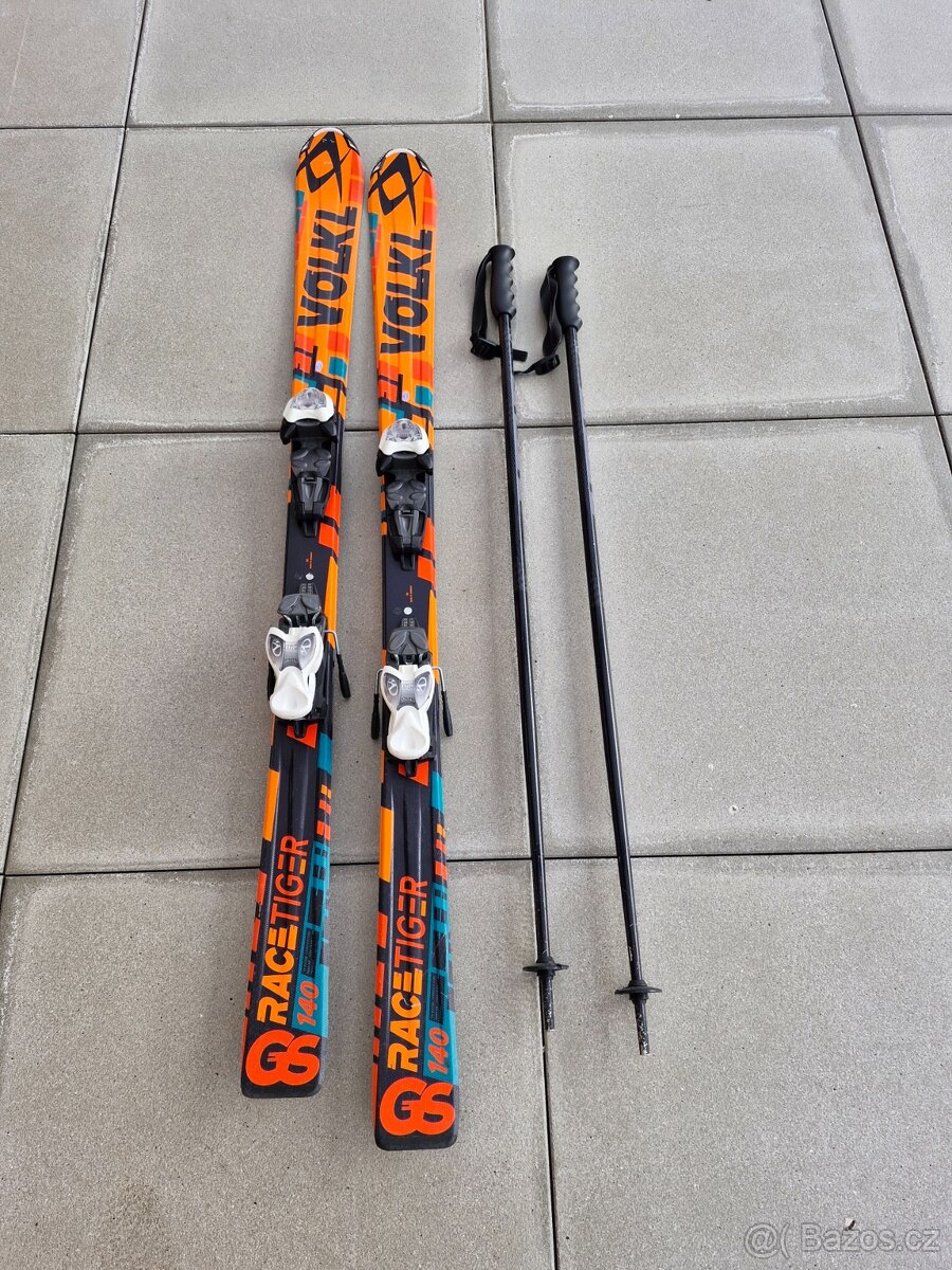 Sjezdové lyže Völkl 140cm - 4