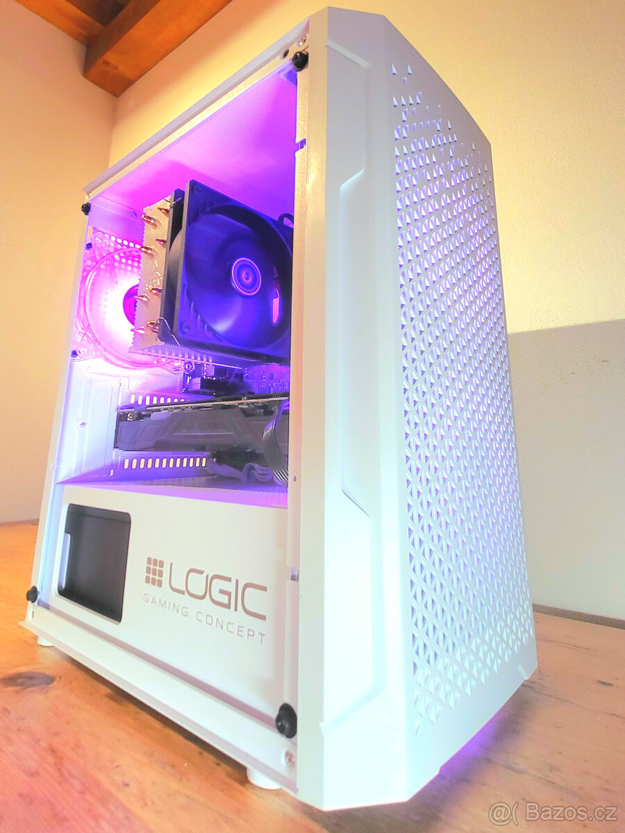 MALÝ HERNÍ PC / GTX 1080 / Ryzen 5 / 16GB RAM / WINDOWS 11 - 4