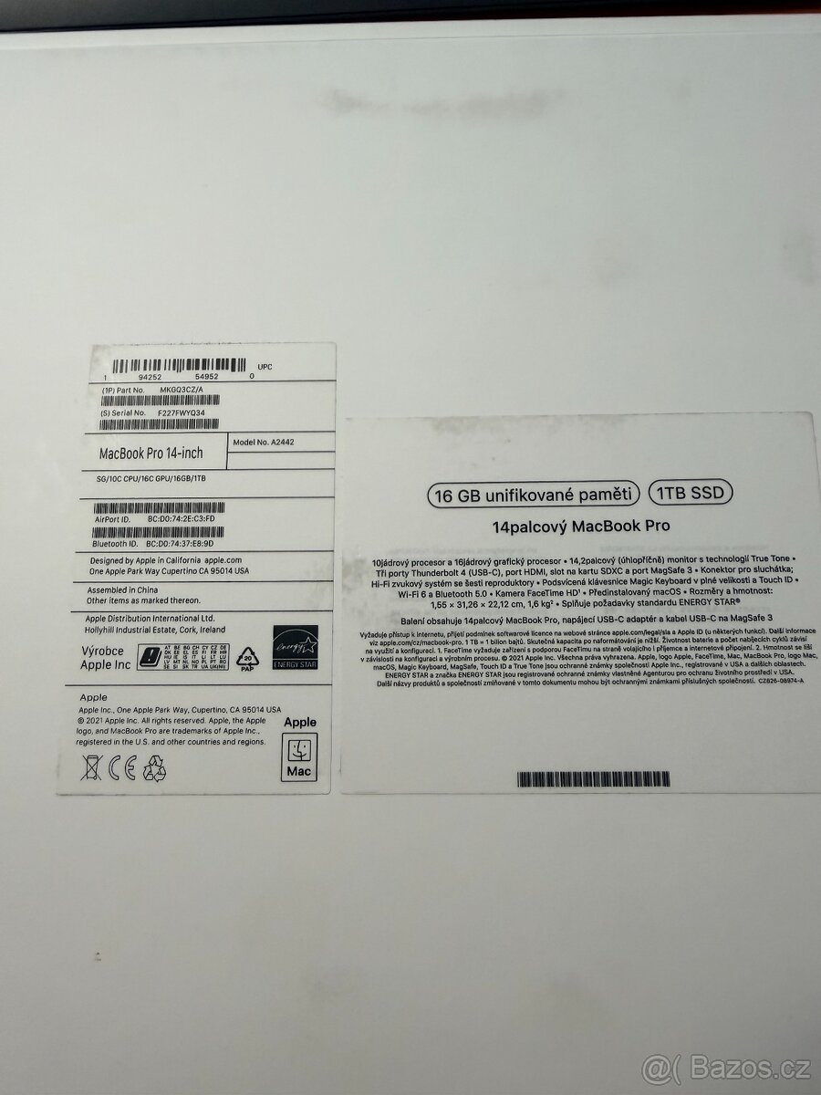 Apple MacBook Pro 14 M1 Pro 16 GB 1TB SSD - 4