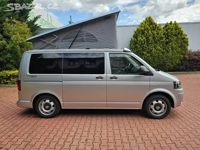 VW T5 California Beach 2.0 TDI 103kW,Webasto,Tažné - 4