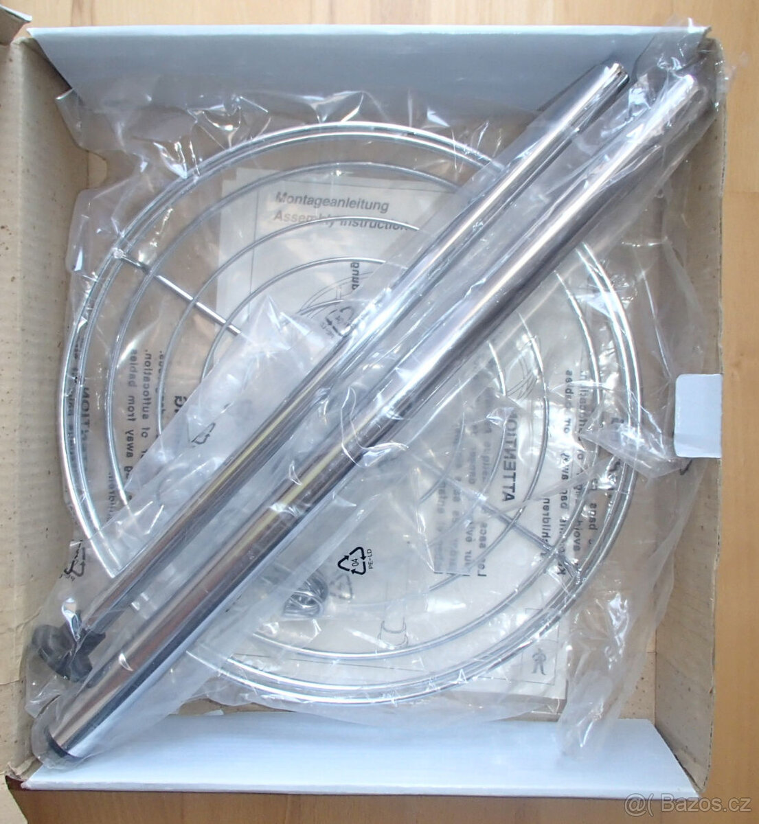 Chromované a drátěné doplňky, nové - 4