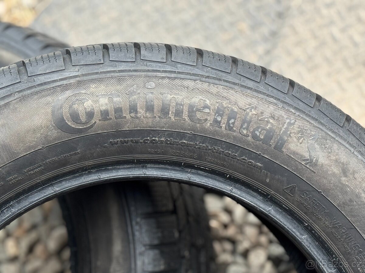 215/60/16 - Continental zimní pár pneu - 4