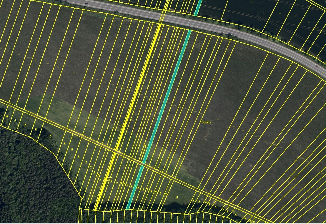 Prodej uceleného pole 2 071 m² - kú Drslavice - 4
