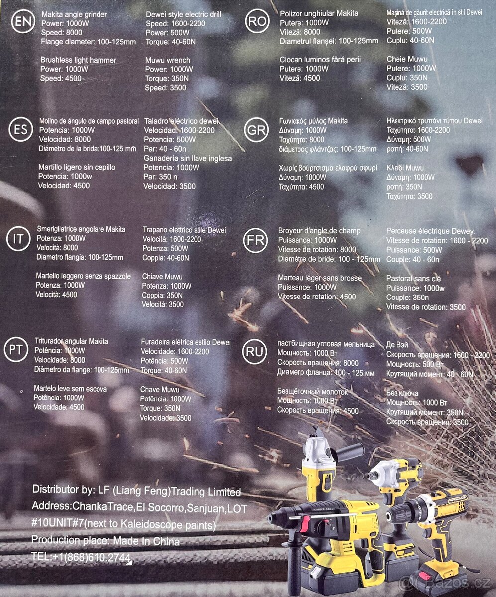 Nová sada aku nářadí - 4