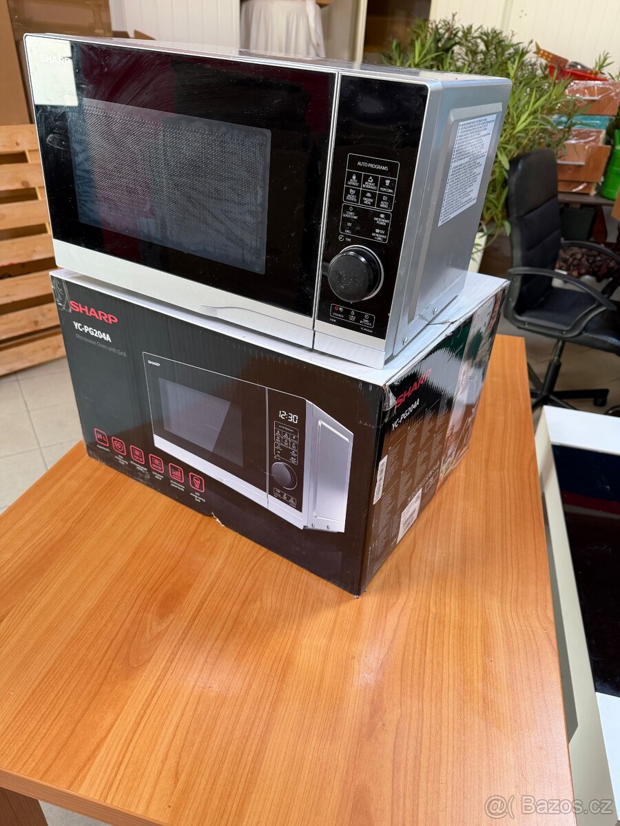 Mikrovlnná trouba Sharp 700Ws funkcí grilu - 4