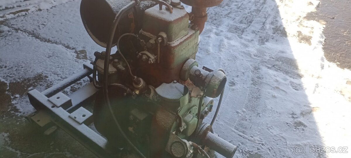 Motor stabilní Slavia 1 válec ,1S100k - 4