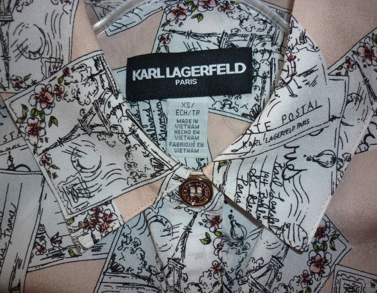 Dámská košile Karl Lagerfeld - 4