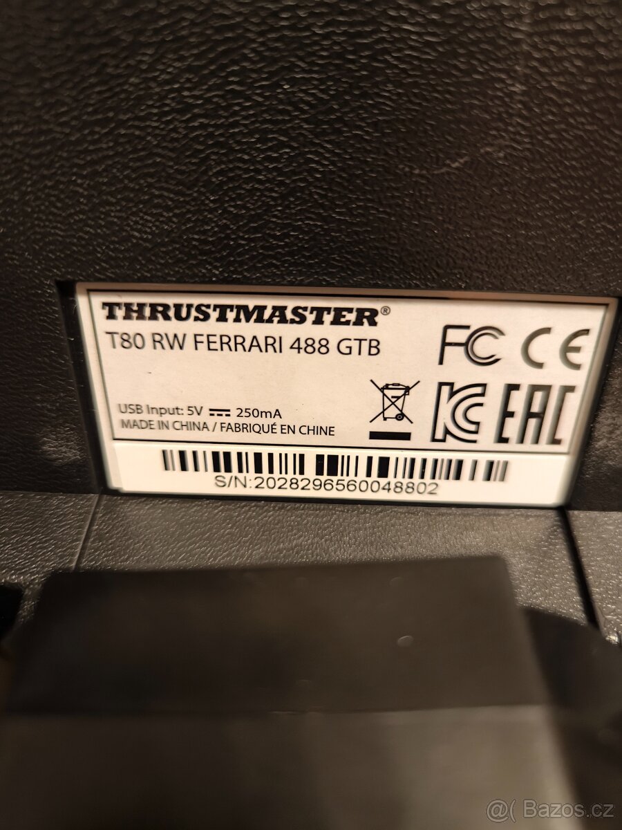 Volant a pedaly Thrustmaster T80 - 4