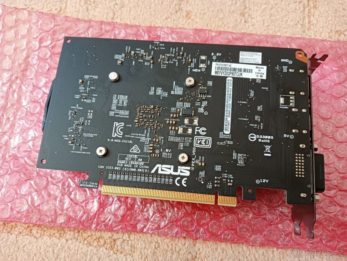 GPU ASUS PH GTX 1050TI 4GB GDDR5 - 4