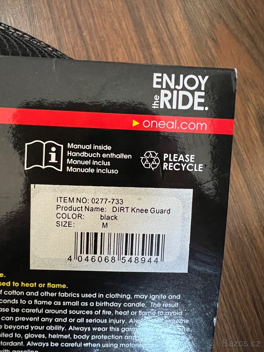 chrániče kolen O’neal vel. M - 4