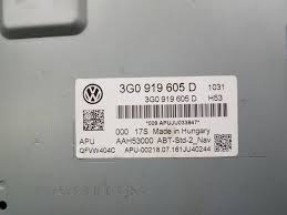 OEM 3G0919605D Přední LCD Displej VW Discover Media - 4