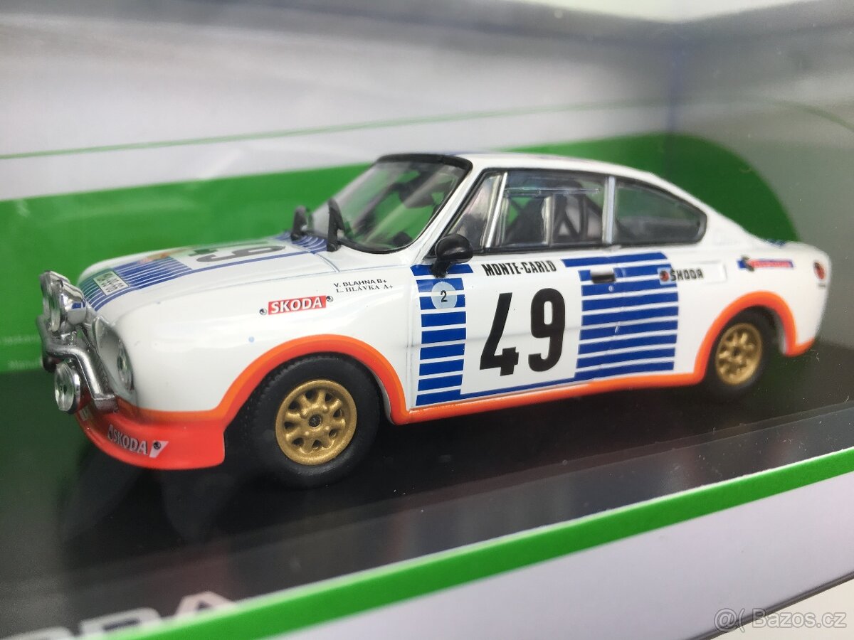 Model ŠKODA 130RS "RMC 1977" č.49 Abrex 1/43 - 4