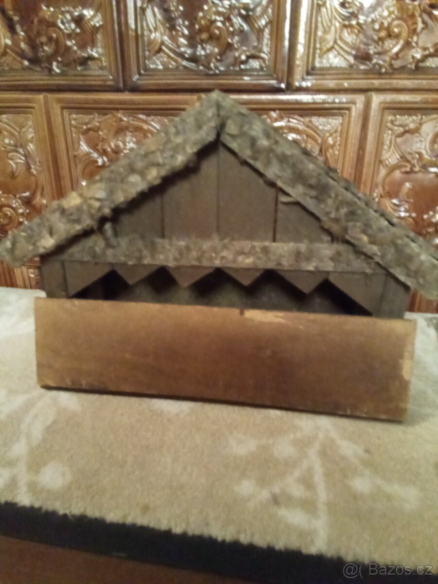 Starý dřevěný betlém - 4