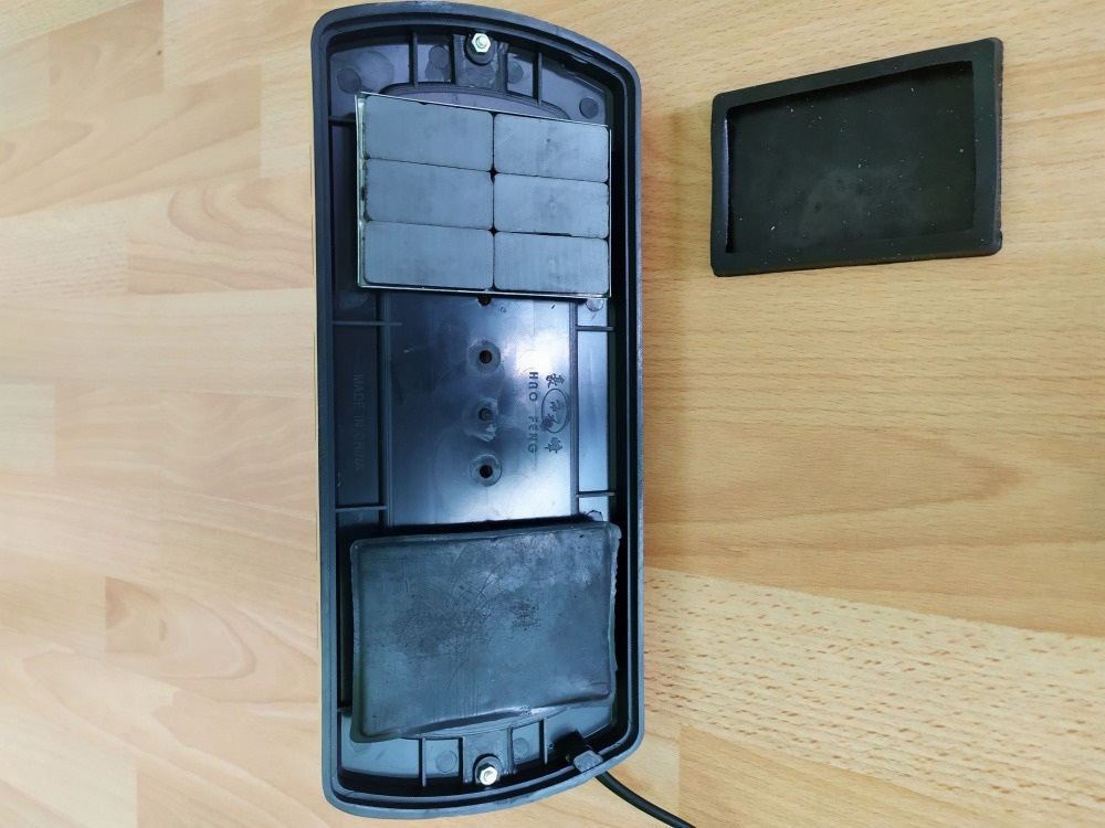 Transparent Taxi , magnetický , 12 V - 4