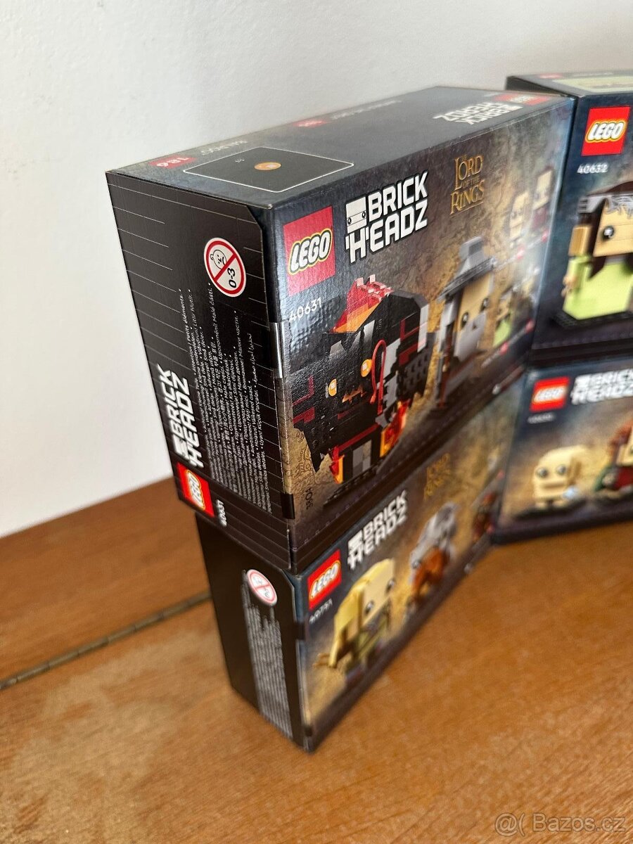 LEGO® Kolekce LOTR BrickHeadz - 40630, 40631, 40632, 40751 - 4