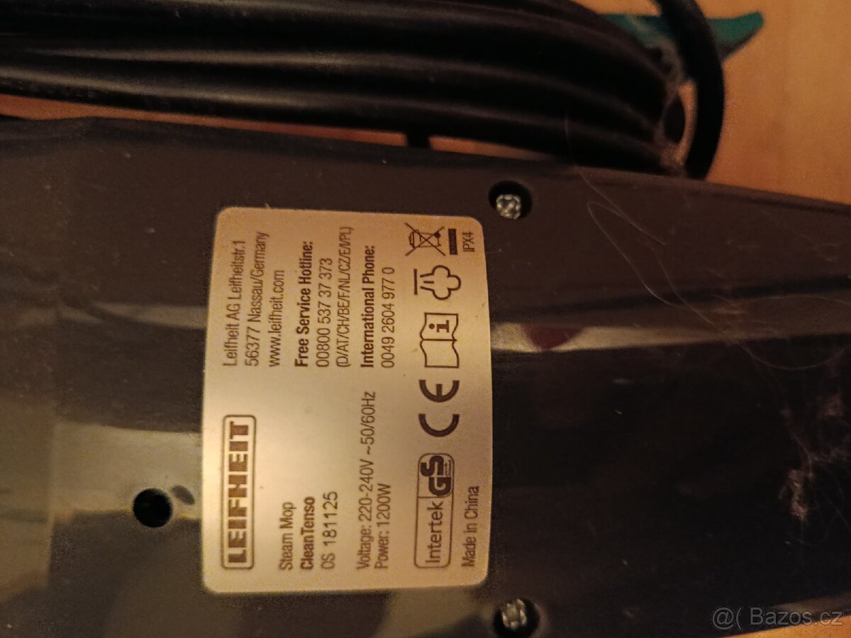 Leifheit parní mop na podlahu - 4