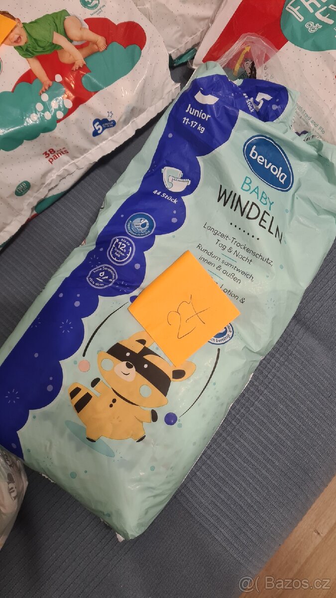 Pampers, plenky do vody - 4