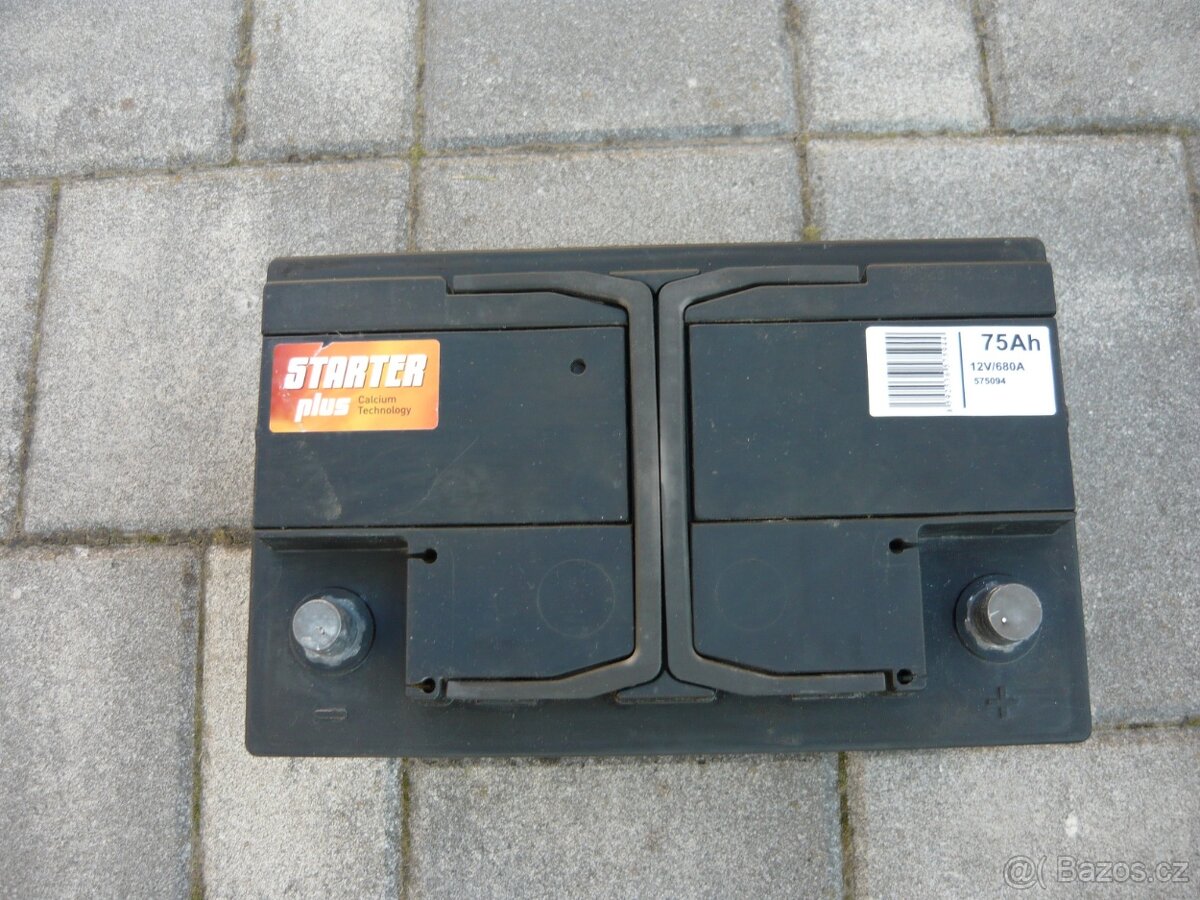 Autobaterie 12V/75Ah - 4