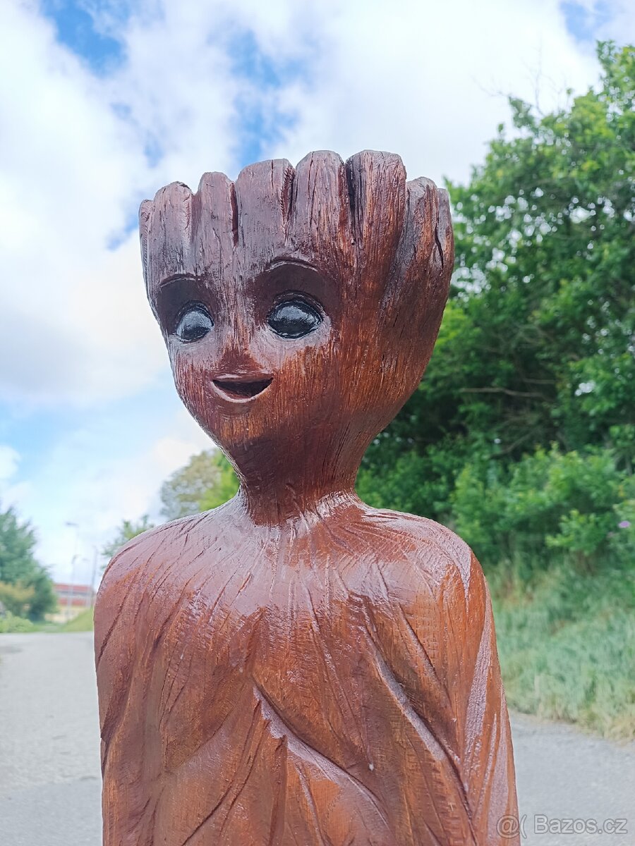 Dřevěná socha - 4