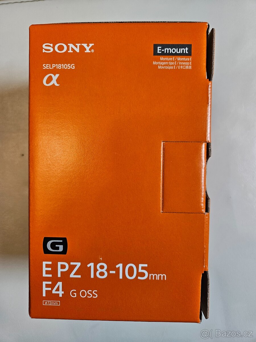 Sony 18–105 mm f/4 G OSS SEL – kompletní balení - 4