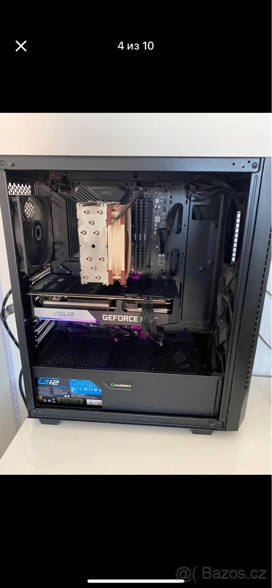 Herní počítač PC + 🎁 dárek zdarma RTX 3060ti r5 5600x - 4