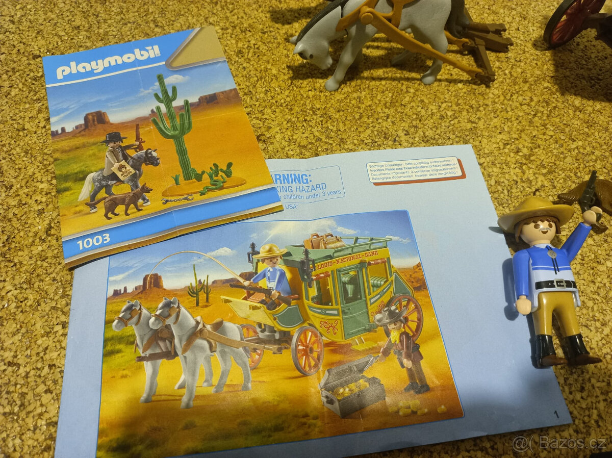 Playmobil 70013 a 1003 – Dostavník a Šerif - 4